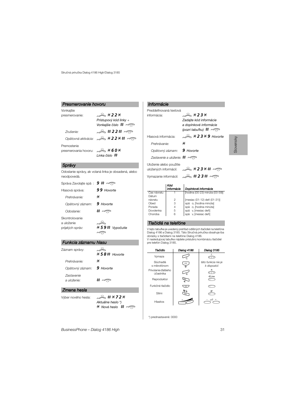 AASTRA 4100 for BusinessPhone Quick Reference Guide User Manual | Page 31 / 40