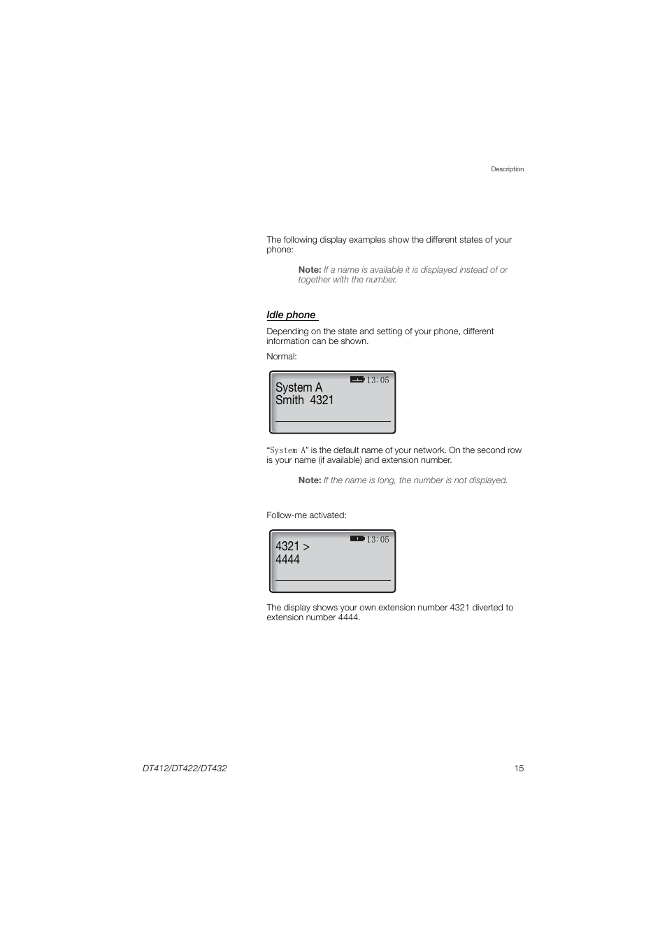 System a smith 4321 | AASTRA DT4x2 for MX-ONE User Guide EN User Manual | Page 15 / 133