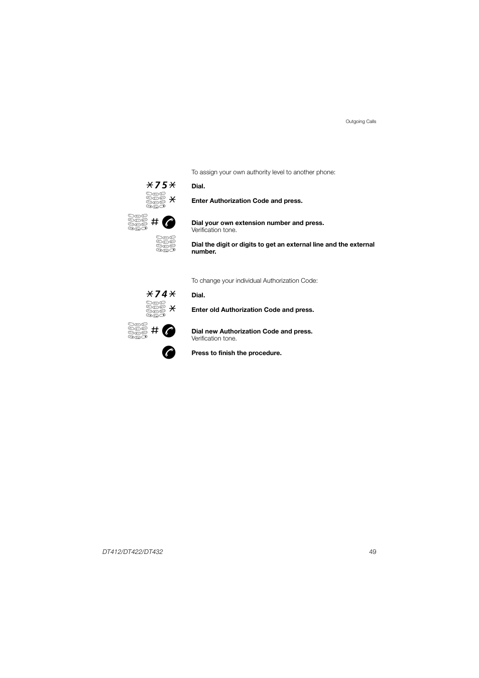 Е # ж | AASTRA DT4x2 for MX-ONE User Guide EN User Manual | Page 49 / 133