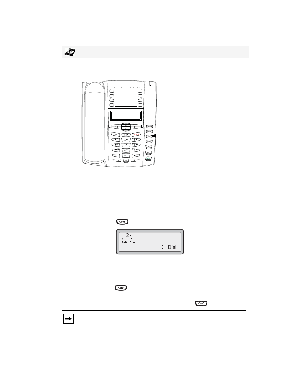 Using local conferencing, Handling calls | AASTRA 6730i (Version 2.5 Text Keypad) User Guide EN User Manual | Page 119 / 214