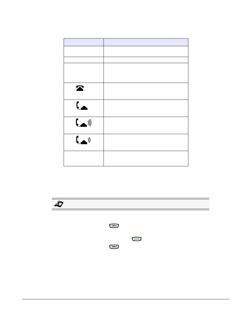 Caller’s list screen display, Accessing the callers list, Editing entries in the callers list | Managing calls | AASTRA 6730i (Version 2.5 Text Keypad) User Guide EN User Manual | Page 135 / 214