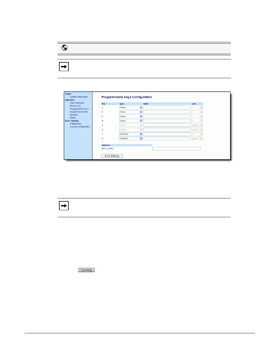 Configuring an xml key, Line keys and programmable keys | AASTRA 6730i (Version 2.5 Text Keypad) User Guide EN User Manual | Page 83 / 214