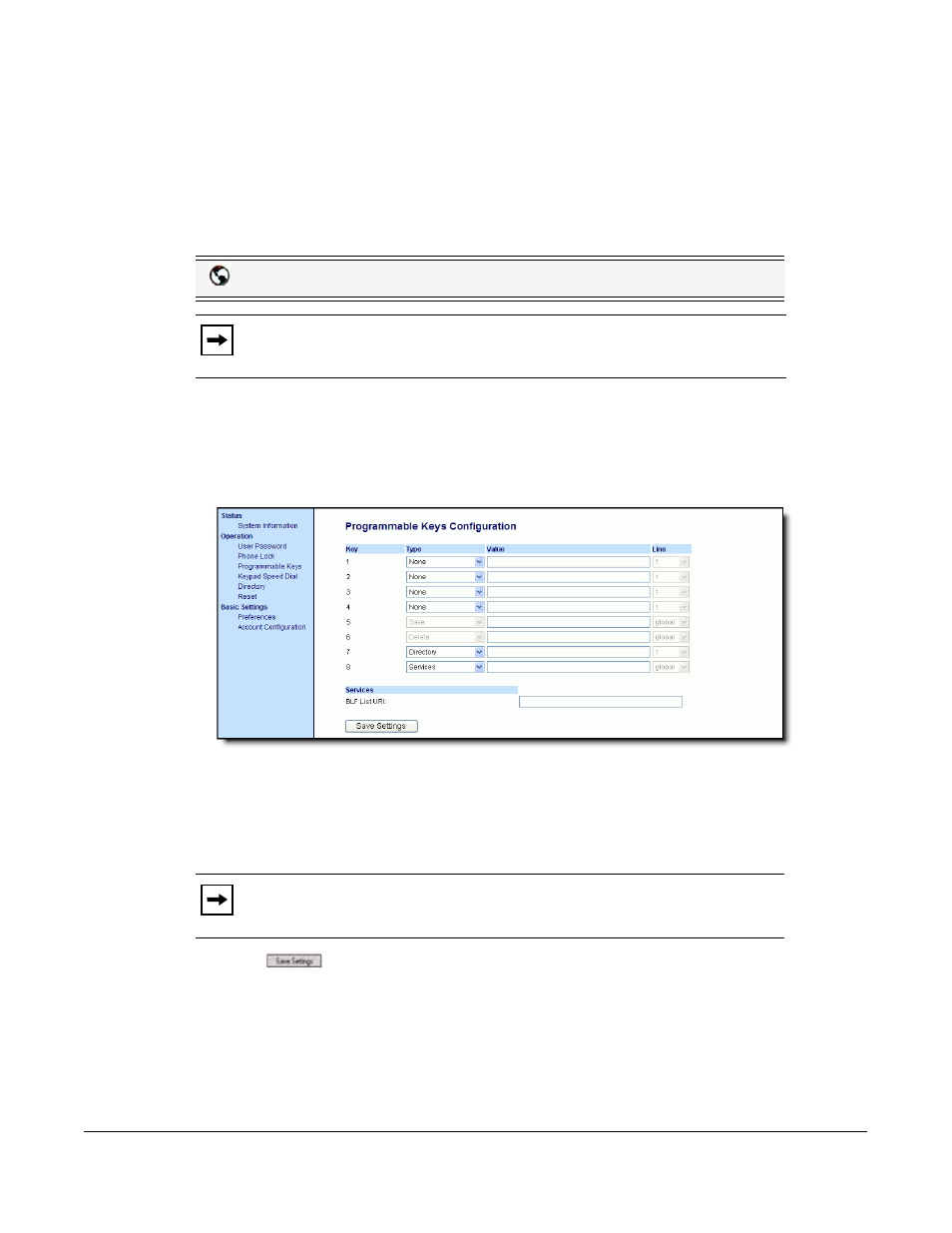 Sprecode key, Configuring a sprecode key, Line keys and programmable keys | AASTRA 6730i (Version 2.5 Text Keypad) User Guide EN User Manual | Page 85 / 214