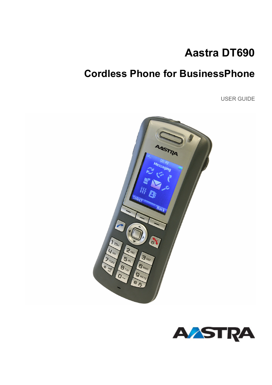 AASTRA DT690 for BusinessPhone User Guide EN User Manual | 127 pages