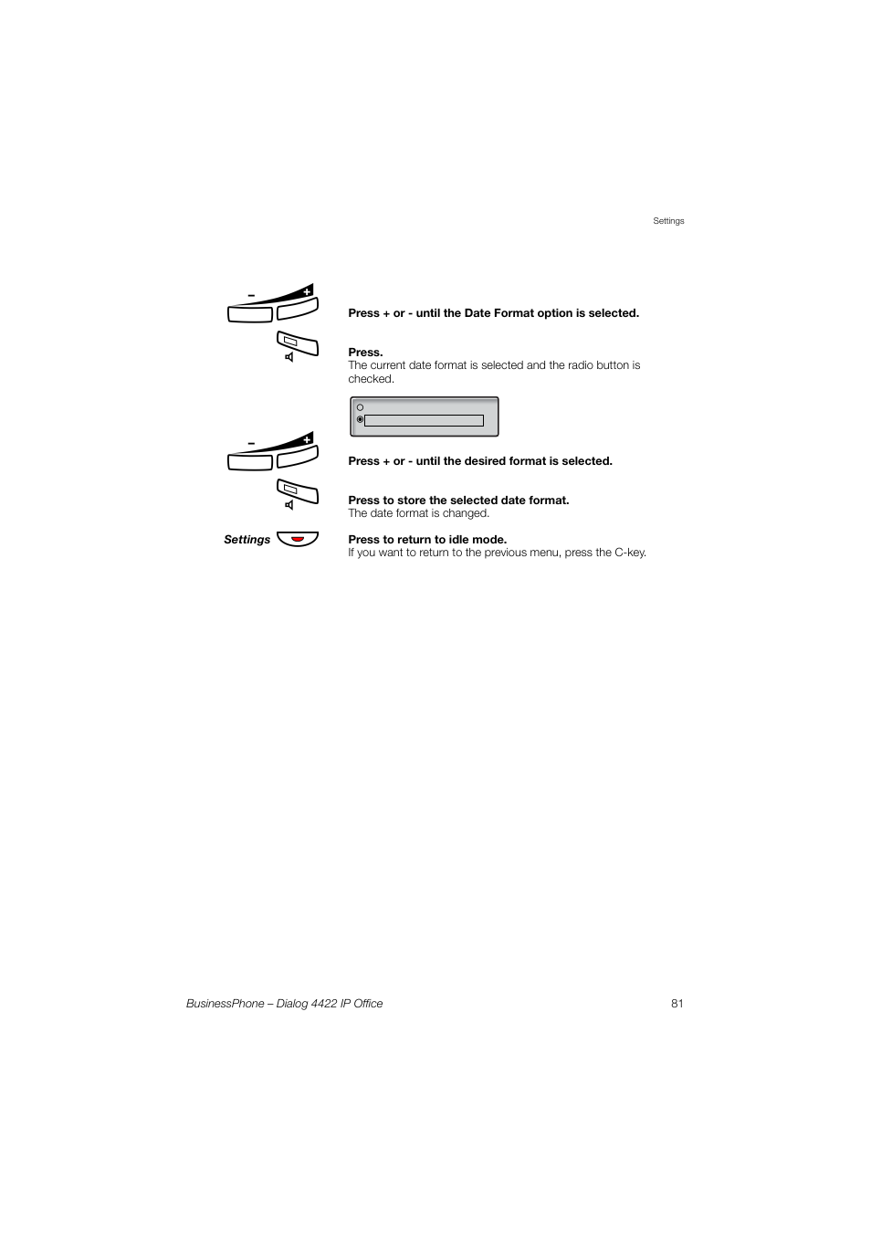 AASTRA 4422 IP Office for BusinessPhone User Guide User Manual | Page 81 / 124