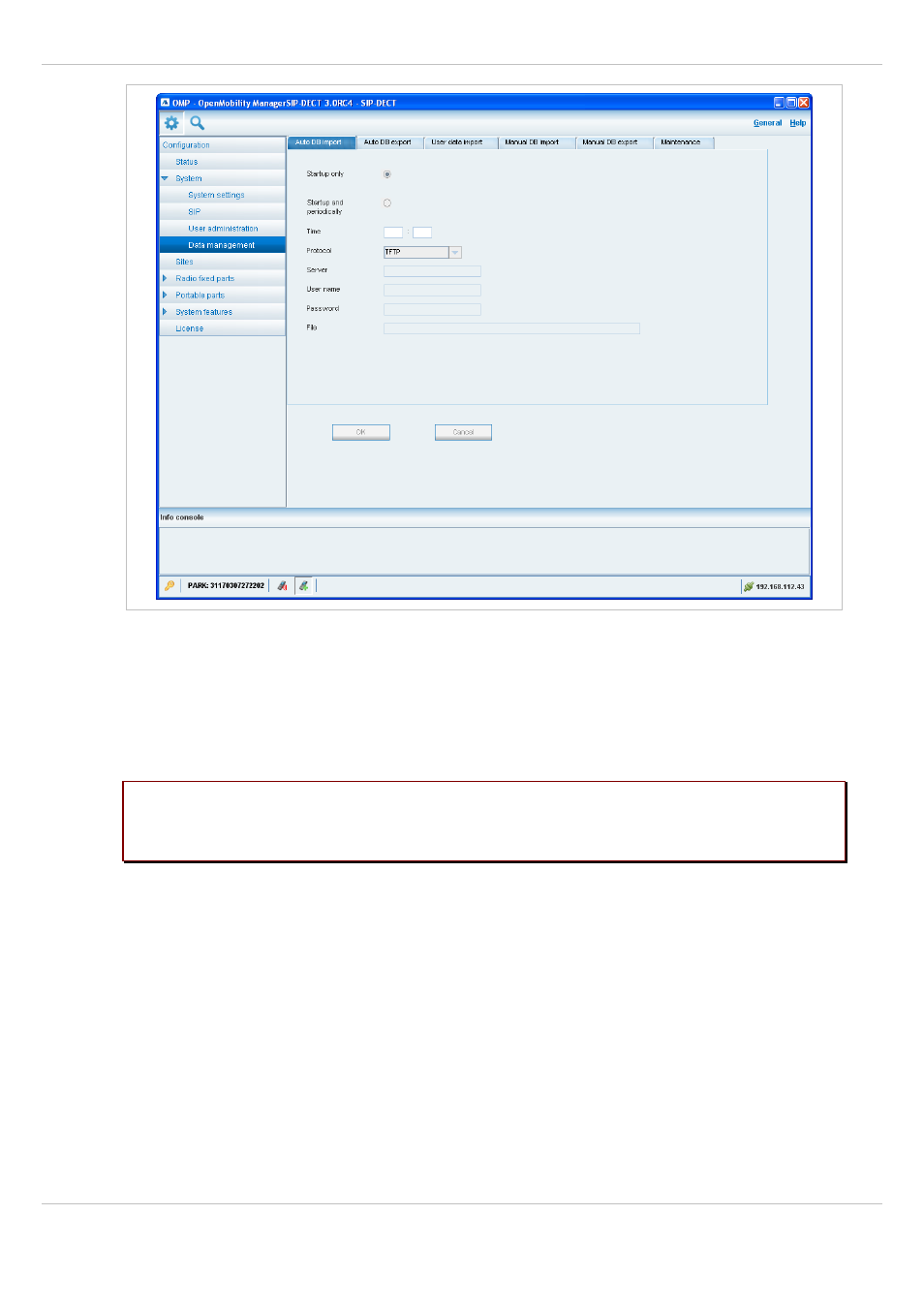 AASTRA SIP-DECT (Release 3.0)- OM System Manual - Installation, Administration and Maintenance EN User Manual | Page 108 / 241