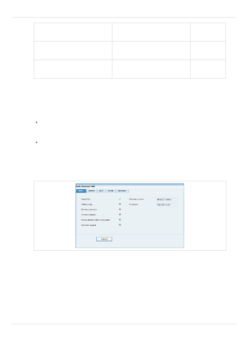 1 rfp detail panel, Rfp detail panel | AASTRA SIP-DECT (Release 3.0)- OM System Manual - Installation, Administration and Maintenance EN User Manual | Page 117 / 241