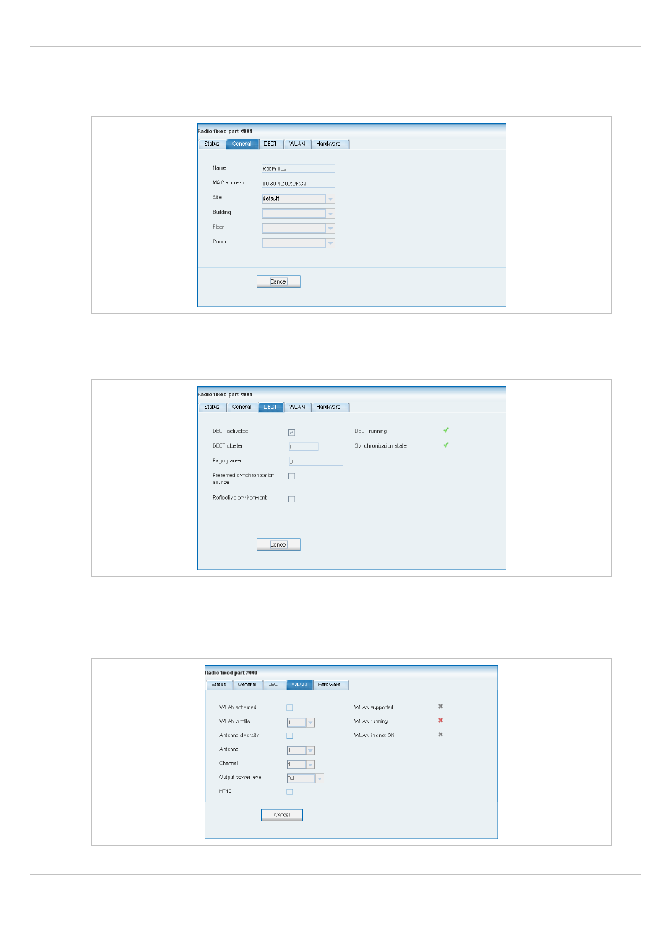 AASTRA SIP-DECT (Release 3.0)- OM System Manual - Installation, Administration and Maintenance EN User Manual | Page 118 / 241