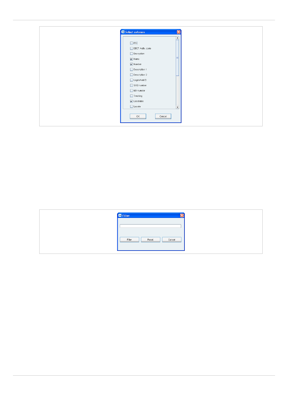 10 filtering pp table, Filtering pp table | AASTRA SIP-DECT (Release 3.0)- OM System Manual - Installation, Administration and Maintenance EN User Manual | Page 141 / 241