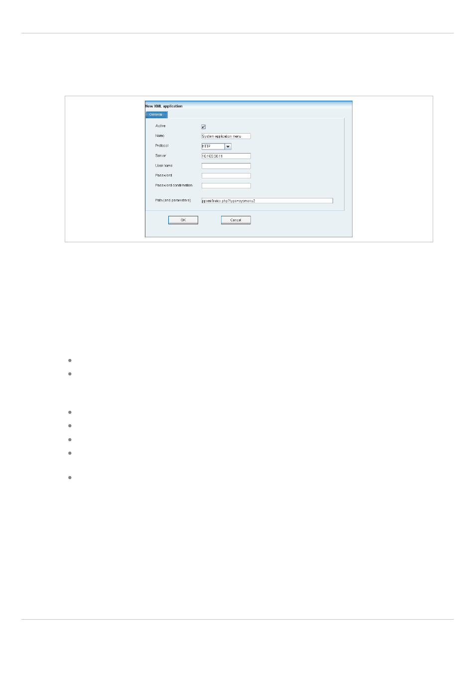 1 creating a new xml hook, 2 changing an xml hook, Creating a new xml hook | Changing an xml hook | AASTRA SIP-DECT (Release 3.0)- OM System Manual - Installation, Administration and Maintenance EN User Manual | Page 150 / 241