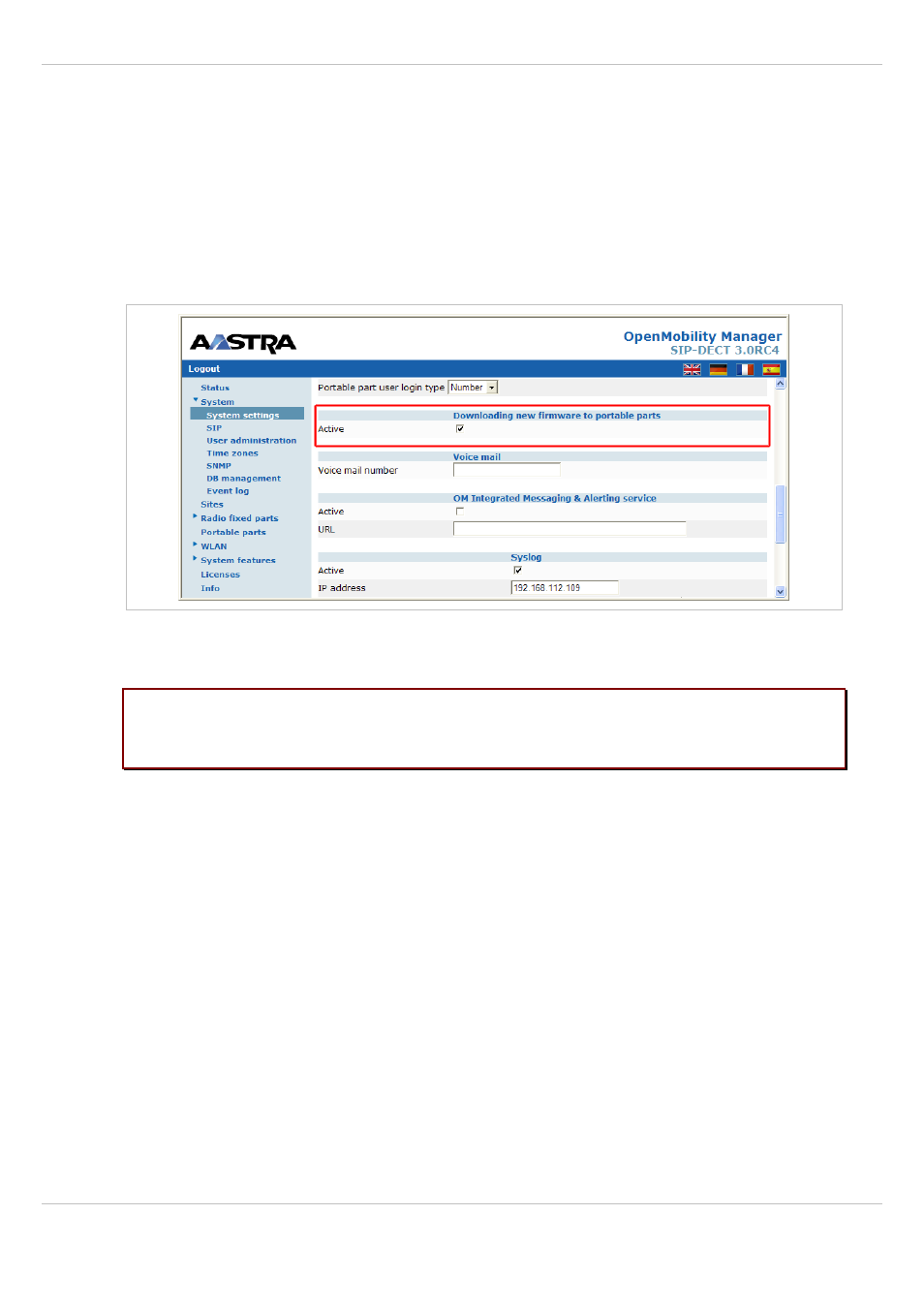 2 how to configure “download over air, How to configure “download over air | AASTRA SIP-DECT (Release 3.0)- OM System Manual - Installation, Administration and Maintenance EN User Manual | Page 202 / 241
