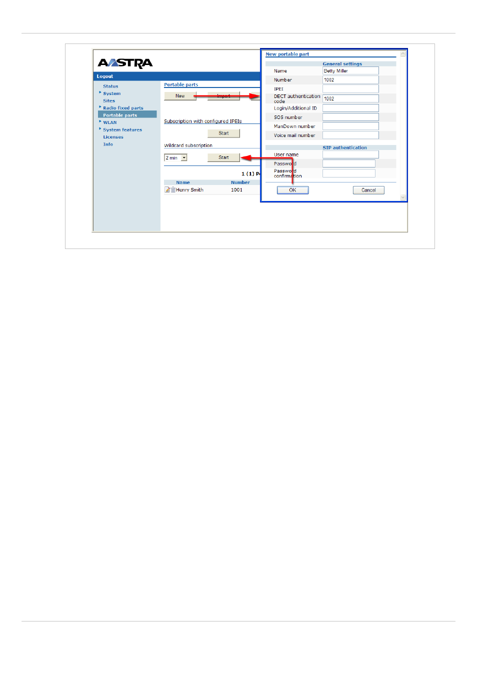AASTRA SIP-DECT (Release 3.0)- OM System Manual - Installation, Administration and Maintenance EN User Manual | Page 25 / 241