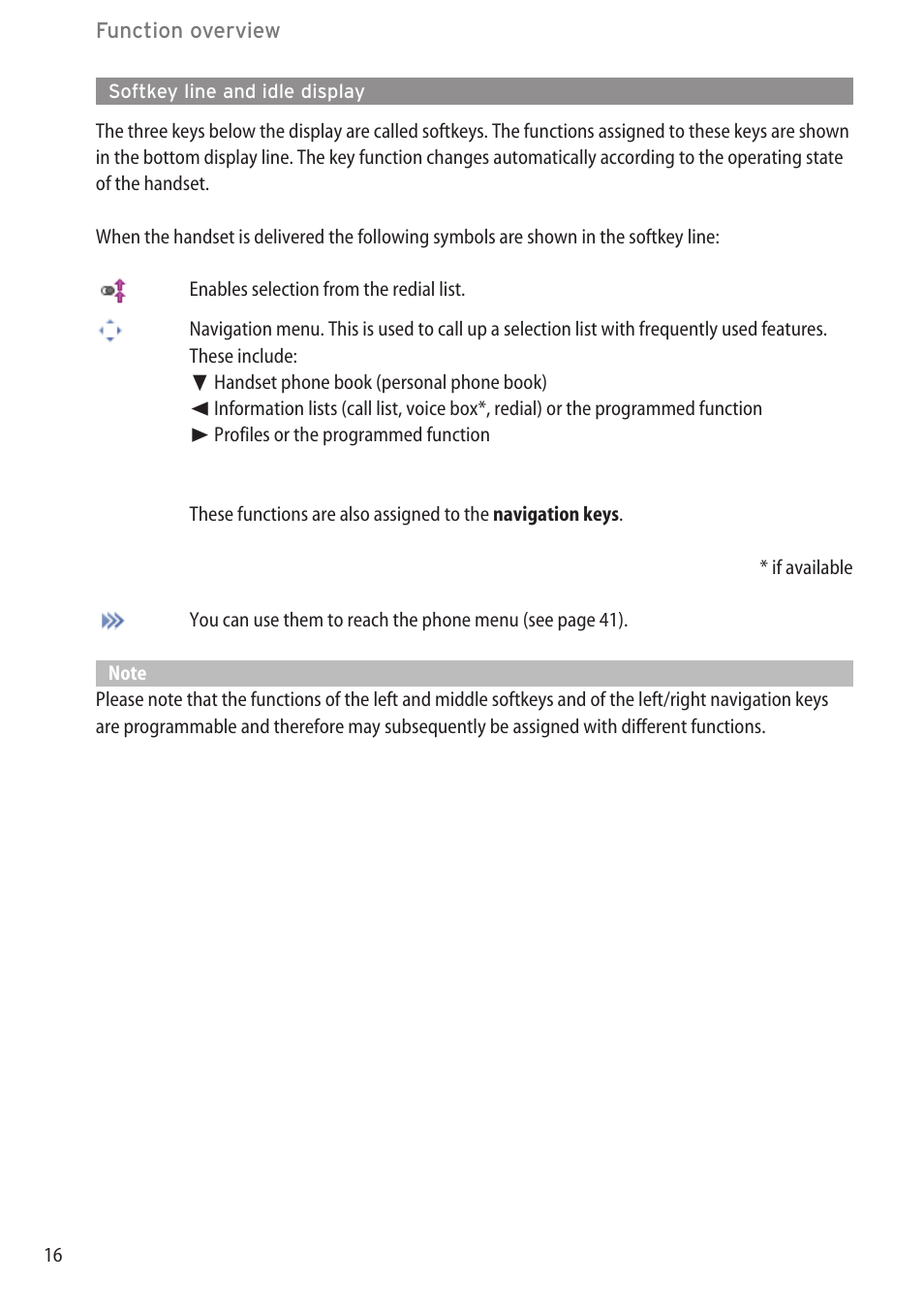 Softkey line and idle display, Display ………………………………………………………………………………15 | AASTRA 600d (GAP) User Manual EN User Manual | Page 22 / 80