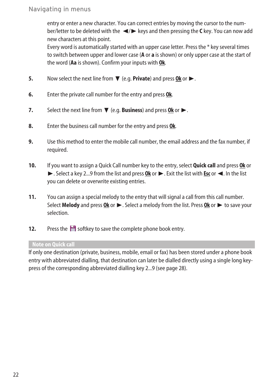 AASTRA 600d (GAP) User Manual EN User Manual | Page 28 / 80