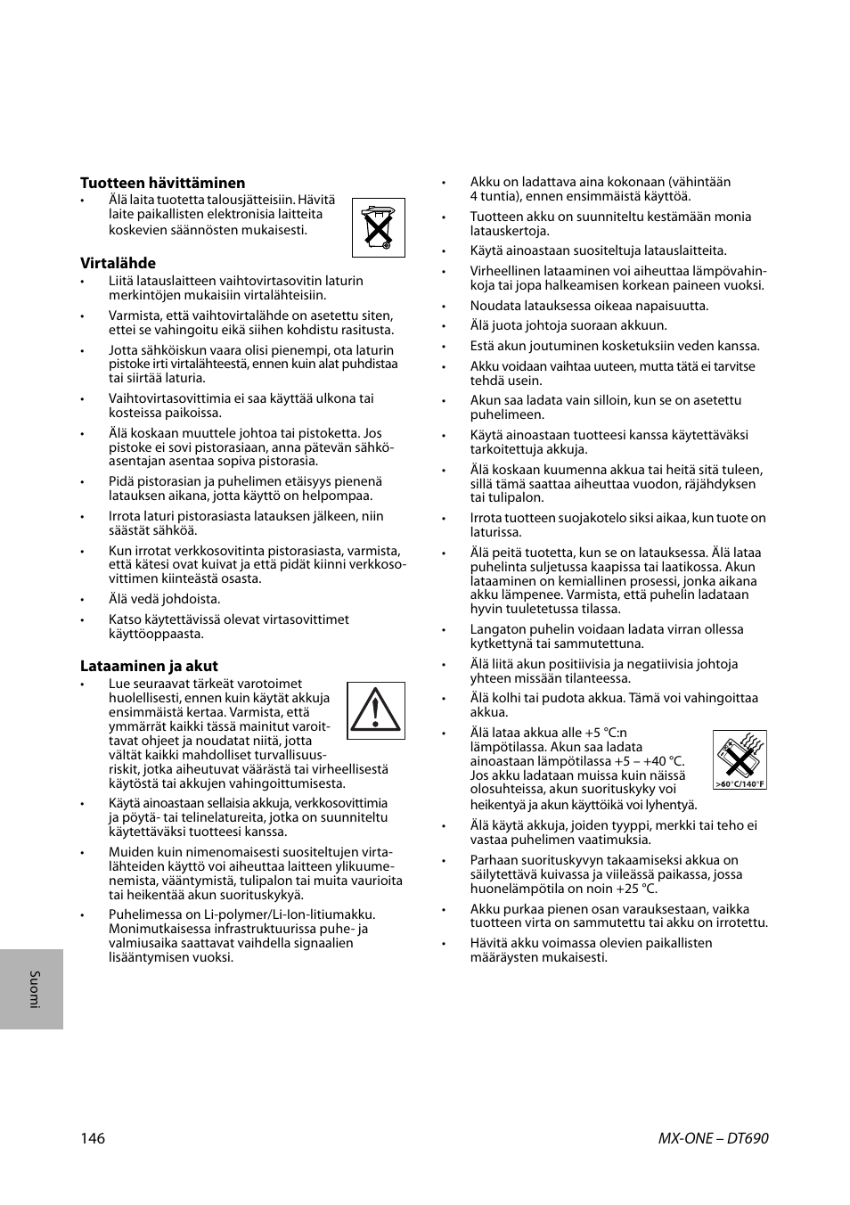 AASTRA DT690 for MX-ONE Quick Reference Guide User Manual | Page 146 / 168