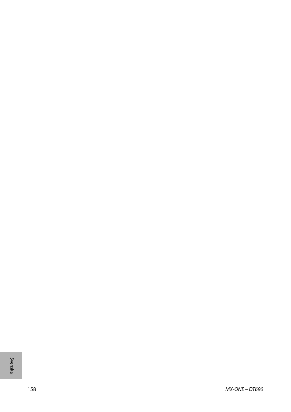AASTRA DT690 for MX-ONE Quick Reference Guide User Manual | Page 158 / 168