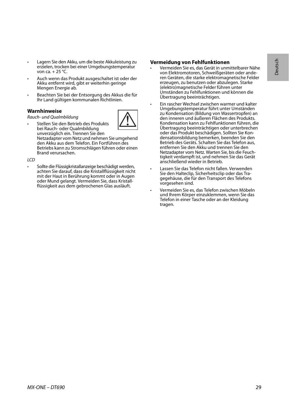 AASTRA DT690 for MX-ONE Quick Reference Guide User Manual | Page 29 / 168