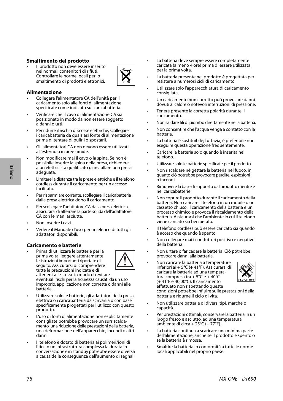 AASTRA DT690 for MX-ONE Quick Reference Guide User Manual | Page 76 / 168