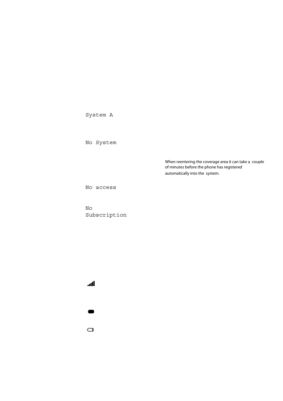 2 system connection messages, 3 display icons | AASTRA DT390 for MX-ONE User Guide EN User Manual | Page 19 / 109