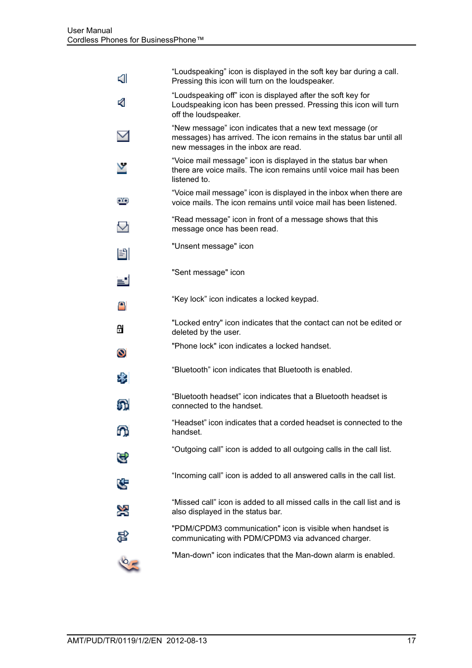 AASTRA DT4x3 for BusinessPhone User Guide EN User Manual | Page 23 / 96