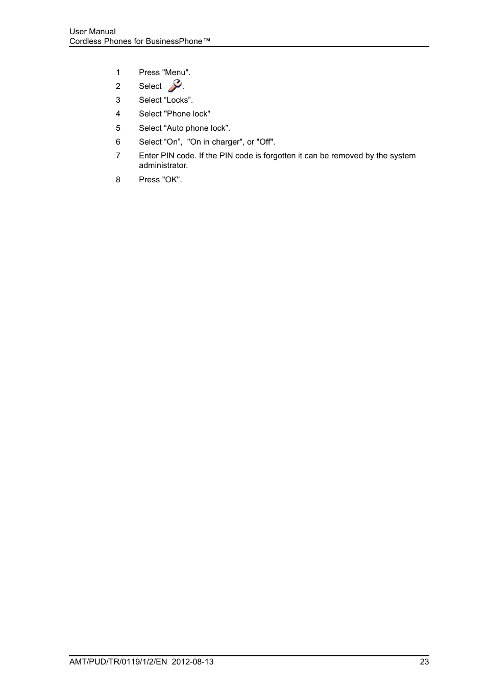 AASTRA DT4x3 for BusinessPhone User Guide EN User Manual | Page 29 / 96