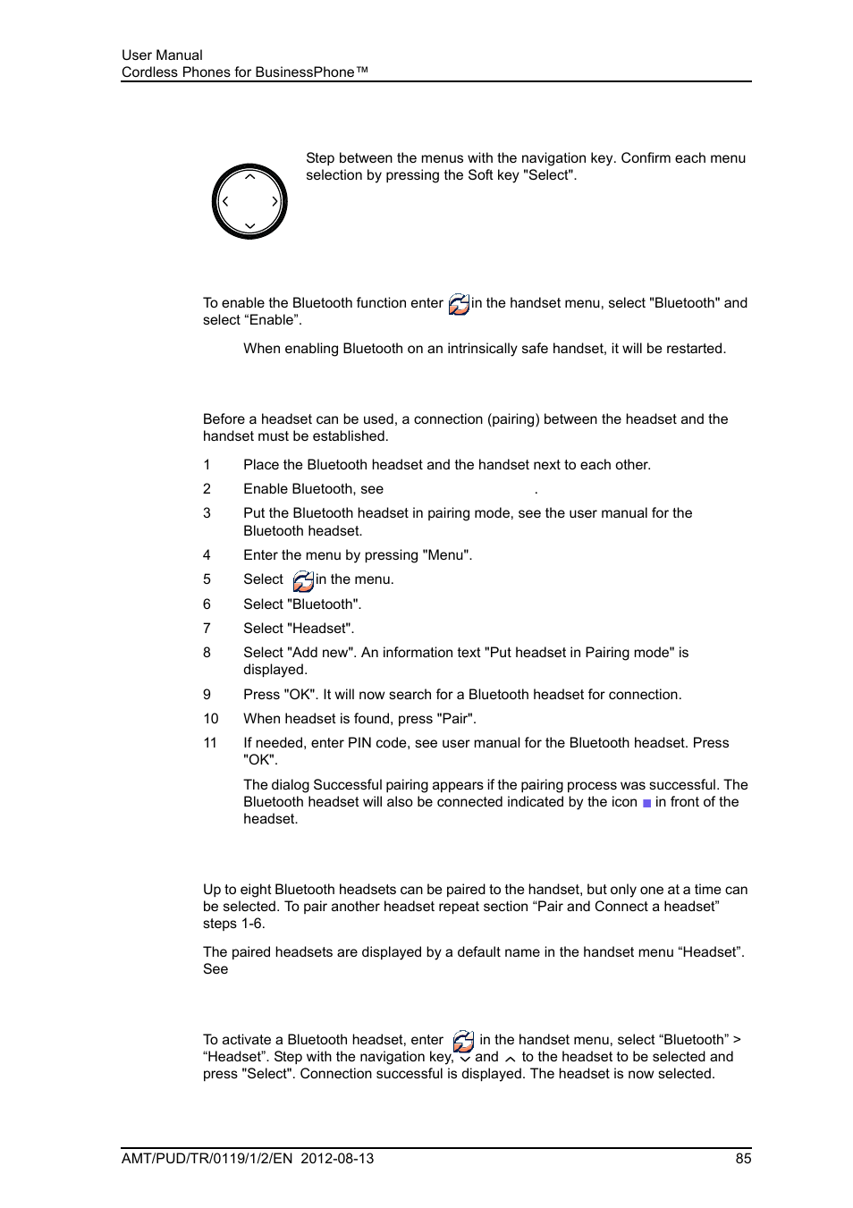 AASTRA DT4x3 for BusinessPhone User Guide EN User Manual | Page 91 / 96