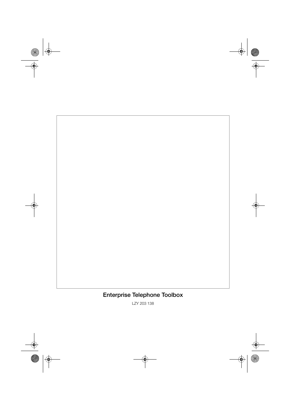 Enterprise telephone toolbox | AASTRA 4223 Professional for BusinessPhone Quick Reference Guide User Manual | Page 38 / 40