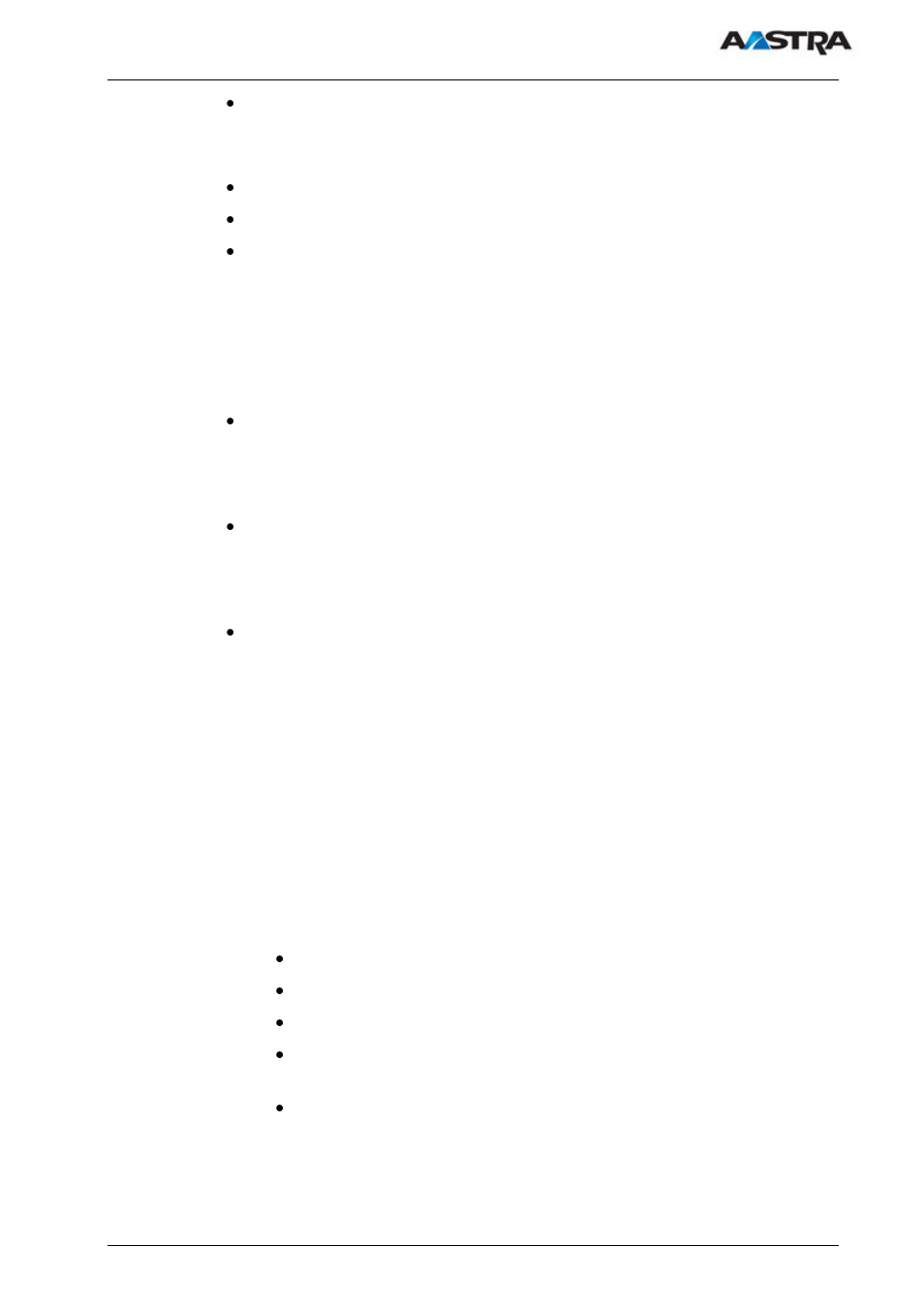 AASTRA SIP-DECT (Release 1.8)-Installation- and Administration Guide EN User Manual | Page 36 / 104