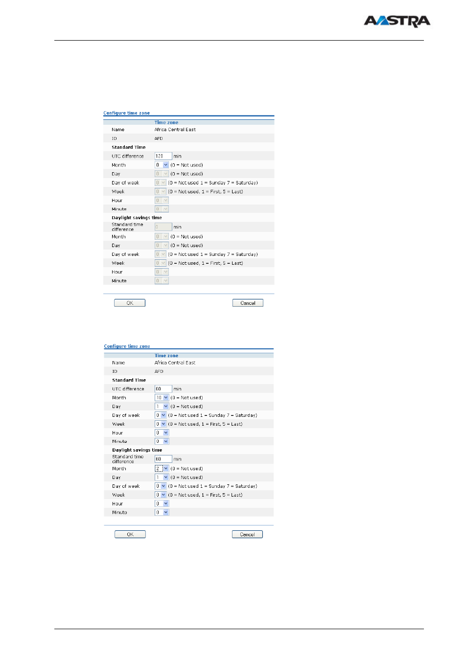 5 database management | AASTRA SIP-DECT (Release 1.8)-Installation- and Administration Guide EN User Manual | Page 43 / 104