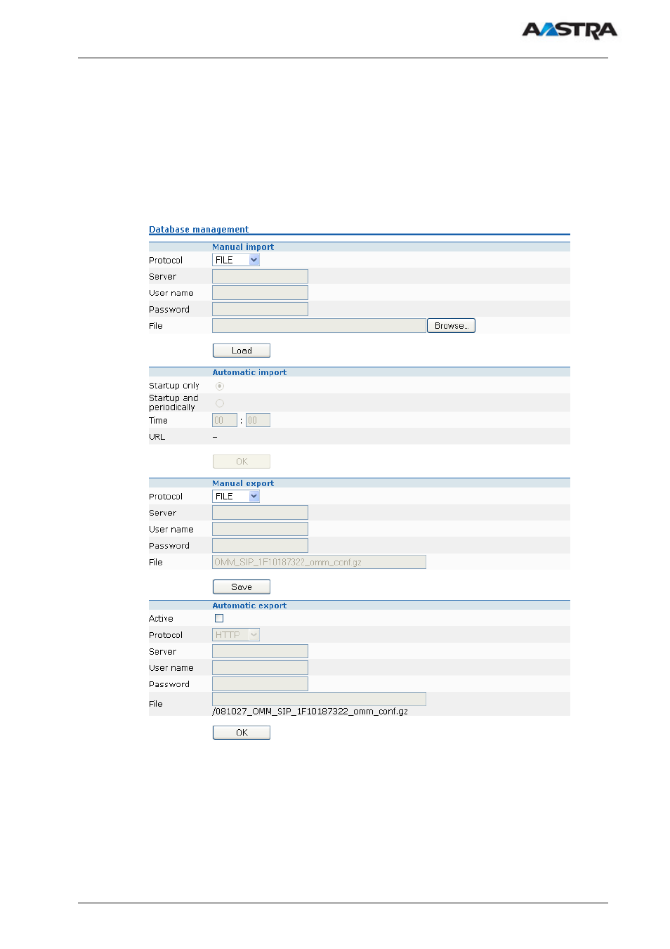 AASTRA SIP-DECT (Release 1.8)-Installation- and Administration Guide EN User Manual | Page 44 / 104