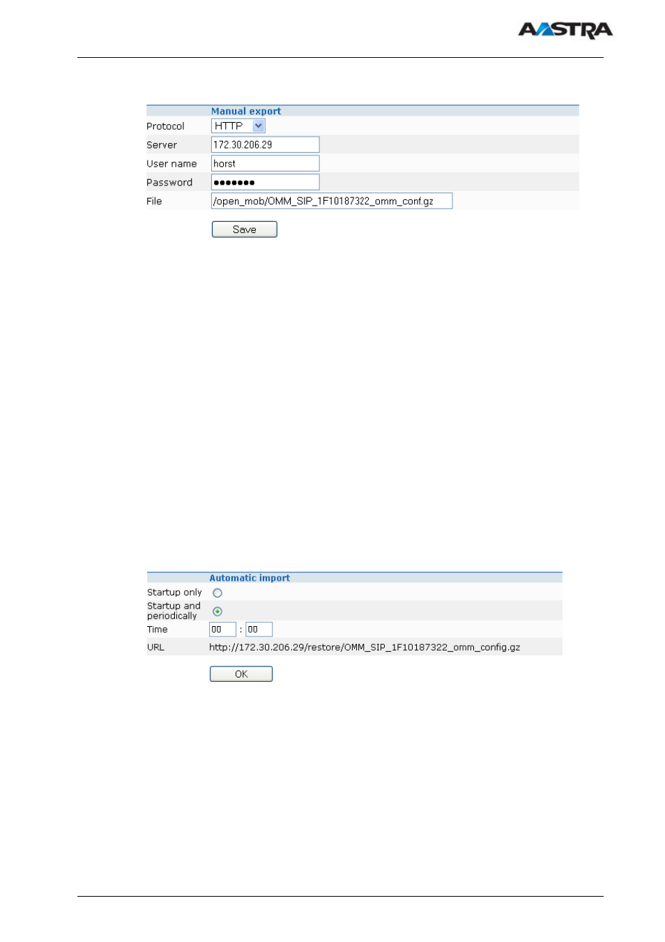 AASTRA SIP-DECT (Release 1.8)-Installation- and Administration Guide EN User Manual | Page 46 / 104