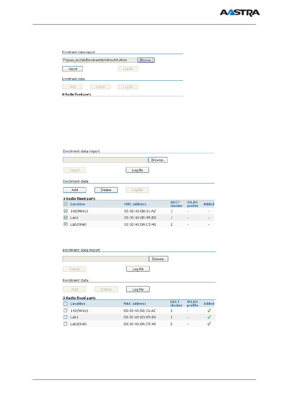 AASTRA SIP-DECT (Release 1.8)-Installation- and Administration Guide EN User Manual | Page 50 / 104