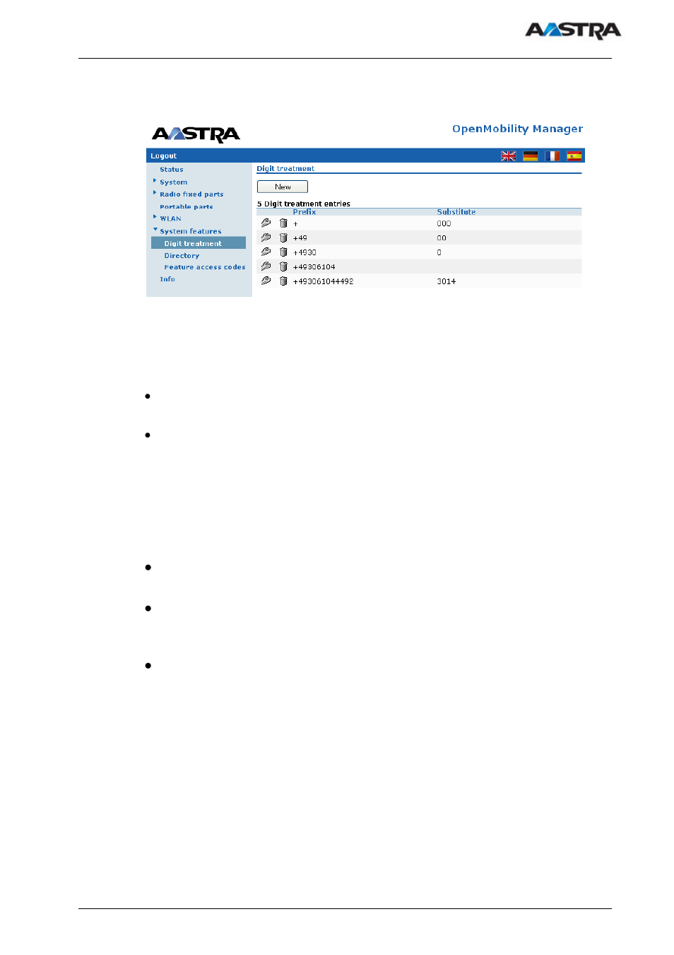 AASTRA SIP-DECT (Release 1.8)-Installation- and Administration Guide EN User Manual | Page 66 / 104