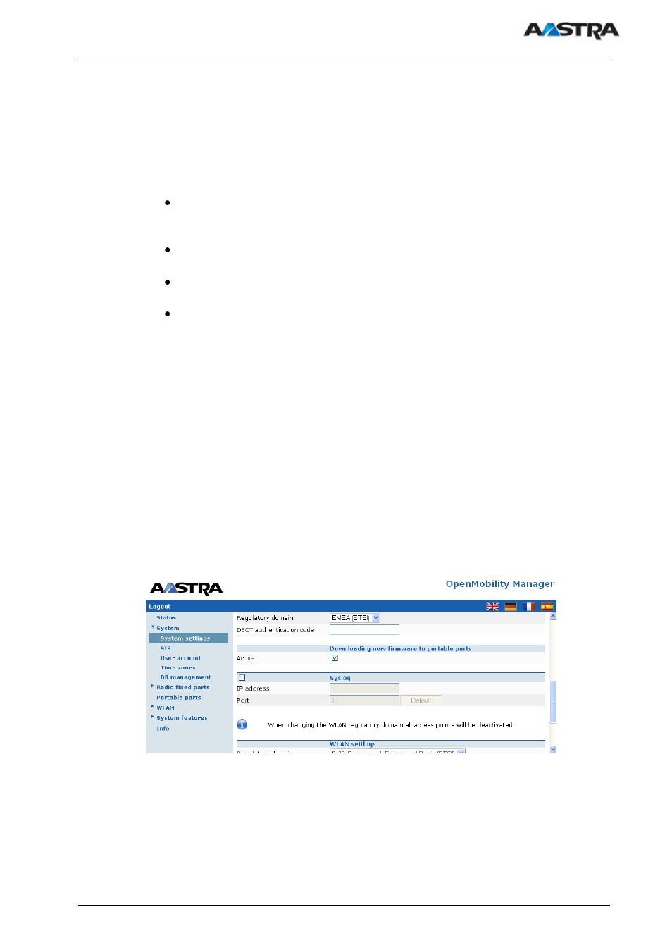 2 how to configure download over air | AASTRA SIP-DECT (Release 1.8)-Installation- and Administration Guide EN User Manual | Page 76 / 104
