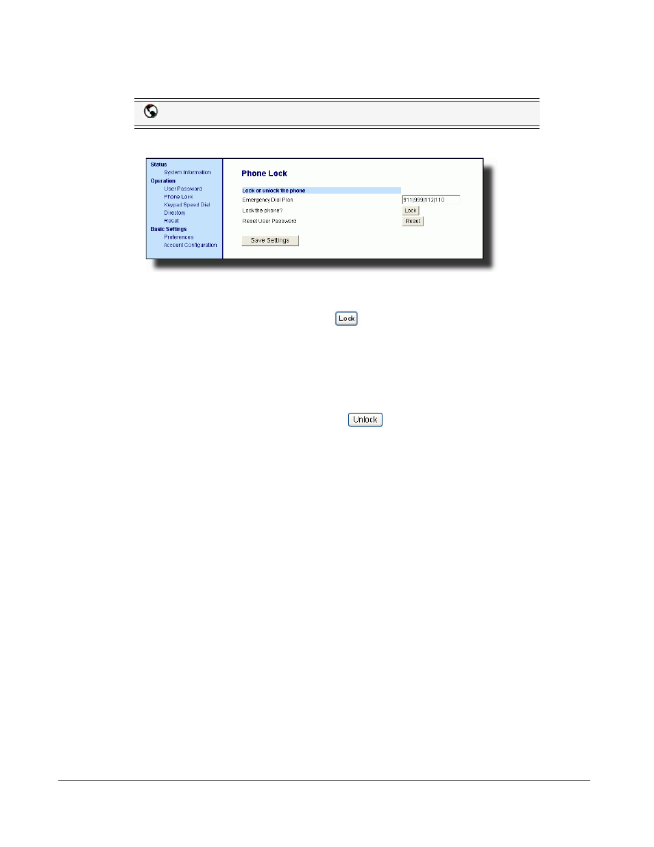 Lock the phone, Unlock the phone, Troubleshooting solutions | AASTRA 6751i User Guide EN User Manual | Page 124 / 138