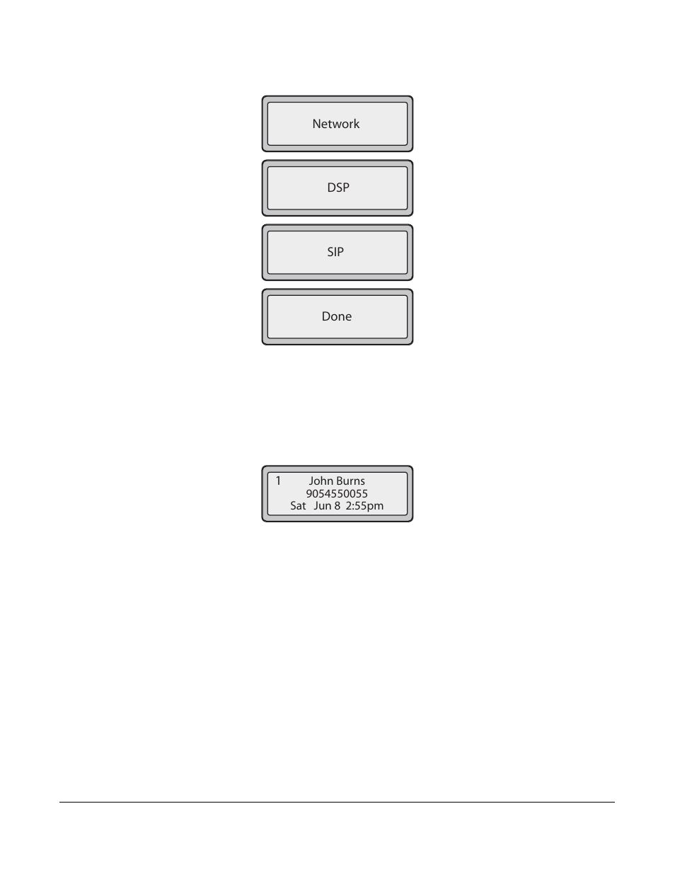 Idle screens, Idle screen 1, Idle screen 2 | Getting started | AASTRA 6751i User Guide EN User Manual | Page 13 / 138