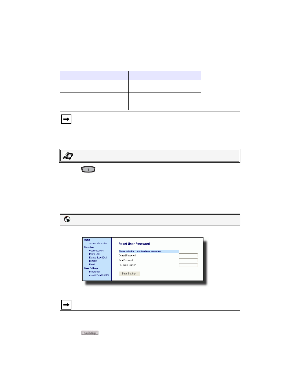 User password, Setting a user password, Customizing your phone | AASTRA 6751i User Guide EN User Manual | Page 45 / 138