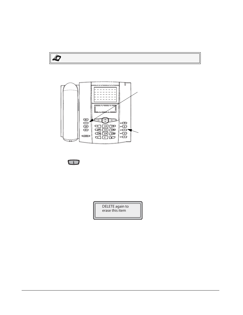 Delete entries from the directory list, Delete a single entry, Managing calls | AASTRA 6751i User Guide EN User Manual | Page 74 / 138