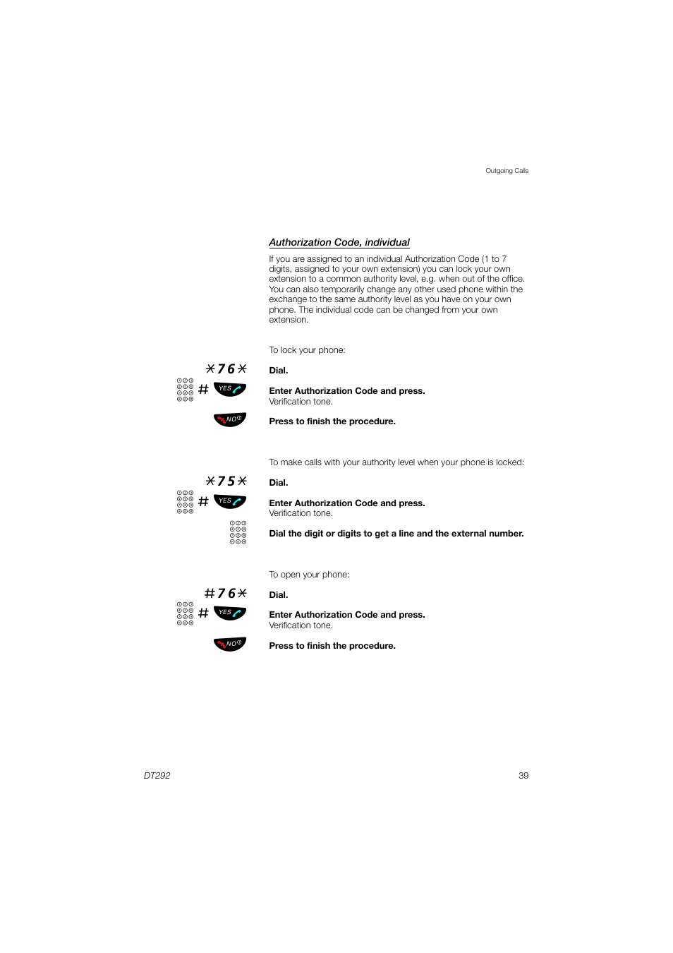 Z # ь ы | AASTRA DT292 for MX-ONE User Guide EN User Manual | Page 39 / 104