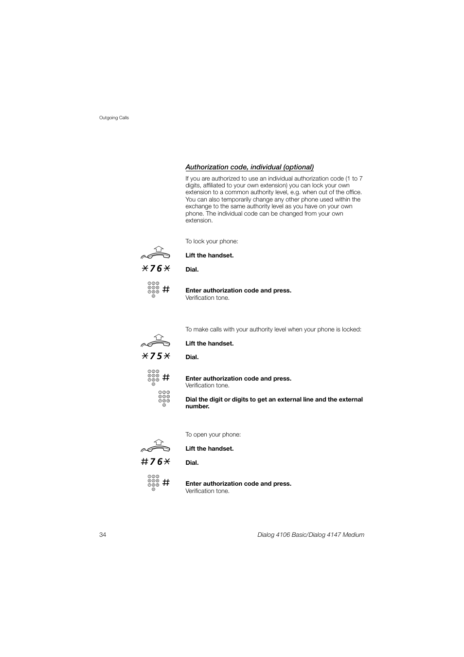 AASTRA 4147 Medium for MX-ONE (TSW) User Guide EN User Manual | Page 34 / 84