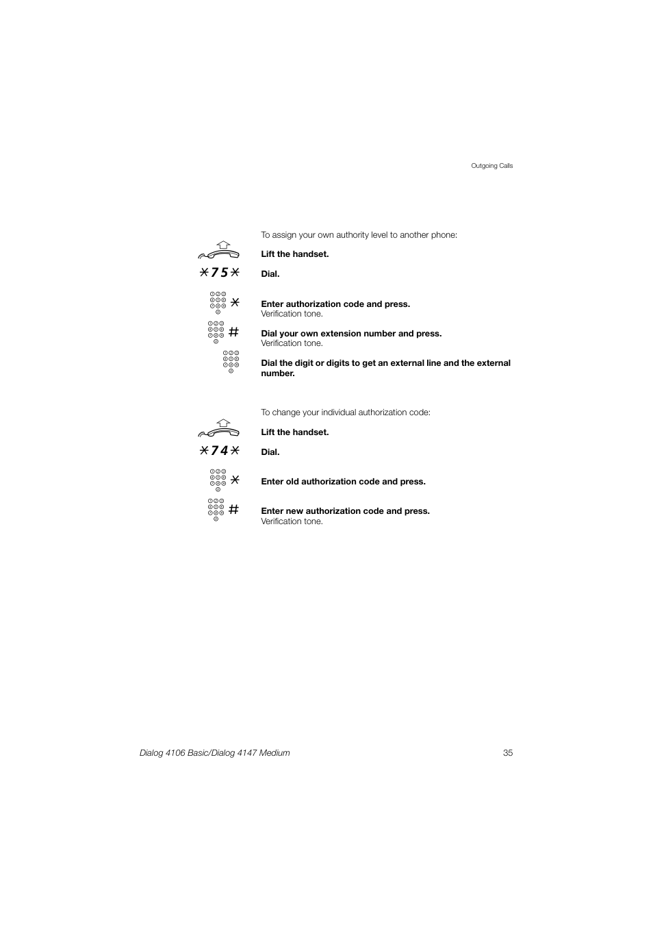 AASTRA 4147 Medium for MX-ONE (TSW) User Guide EN User Manual | Page 35 / 84