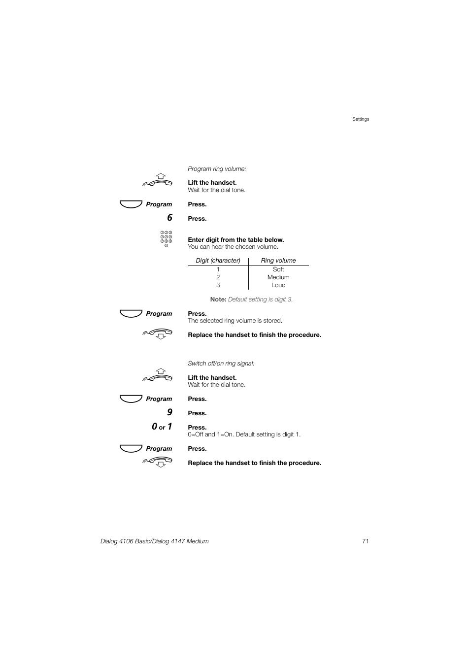AASTRA 4147 Medium for MX-ONE (TSW) User Guide EN User Manual | Page 71 / 84