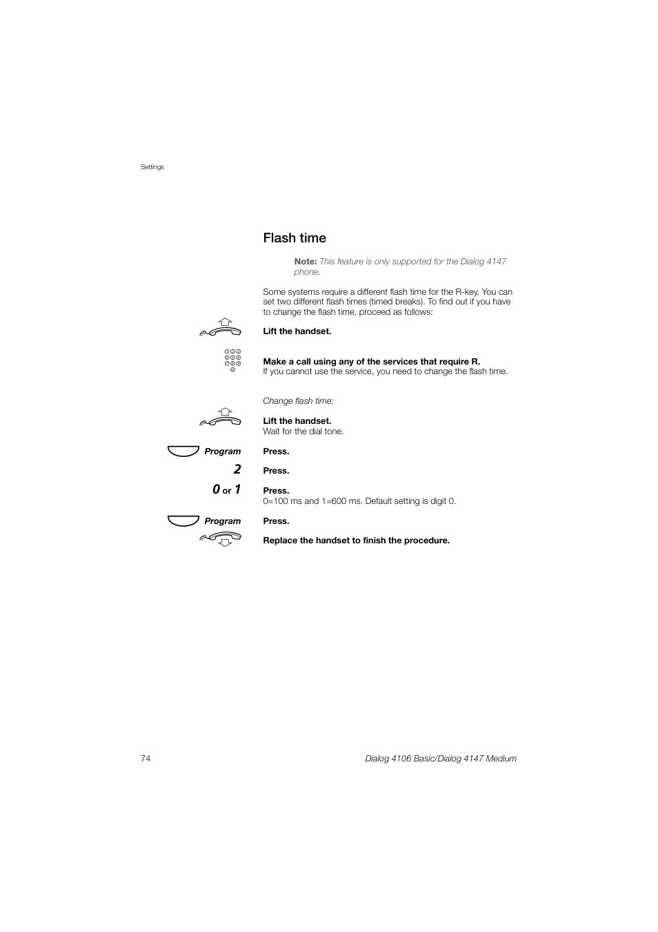 AASTRA 4147 Medium for MX-ONE (TSW) User Guide EN User Manual | Page 74 / 84