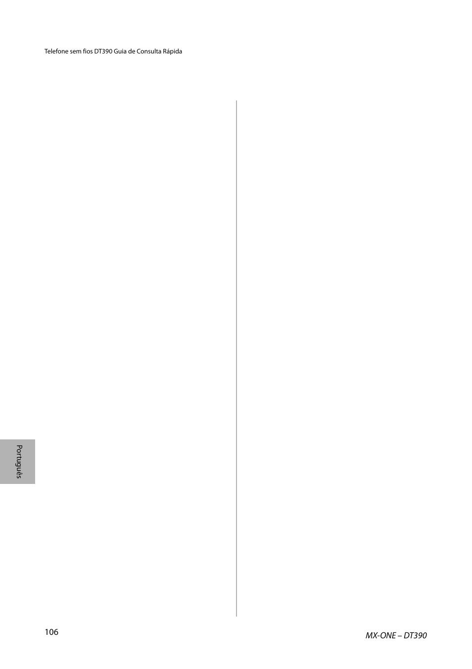 AASTRA DT390 for MX-ONE Quick Reference Guide User Manual | Page 106 / 148