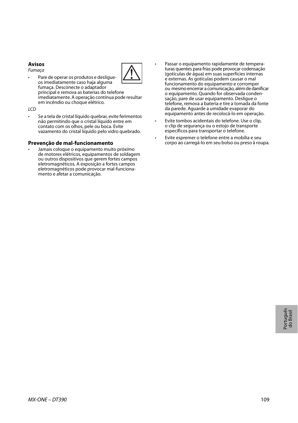 AASTRA DT390 for MX-ONE Quick Reference Guide User Manual | Page 109 / 148