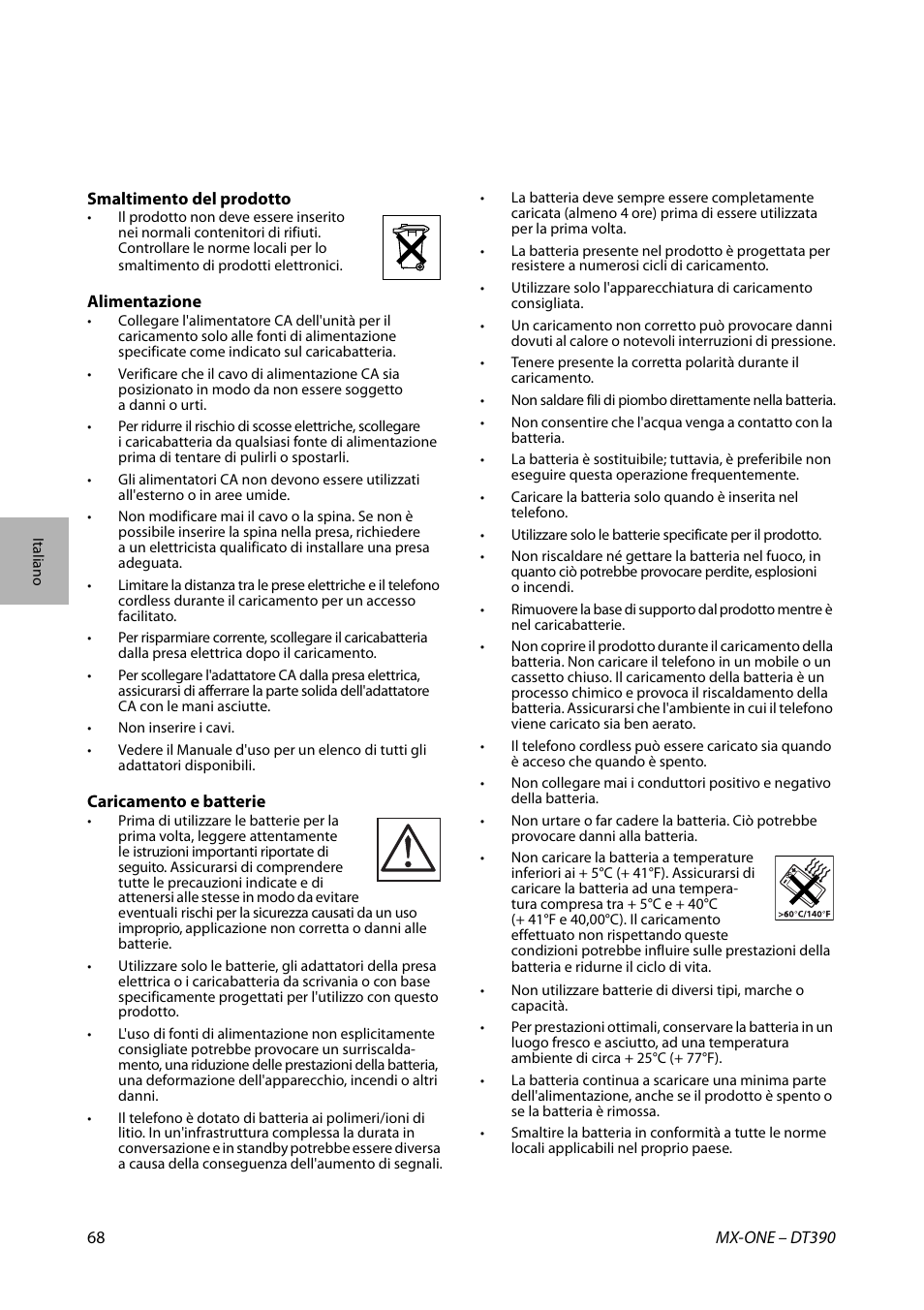 AASTRA DT390 for MX-ONE Quick Reference Guide User Manual | Page 68 / 148