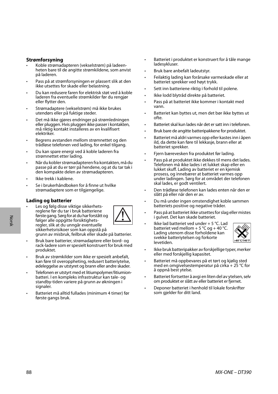AASTRA DT390 for MX-ONE Quick Reference Guide User Manual | Page 88 / 148