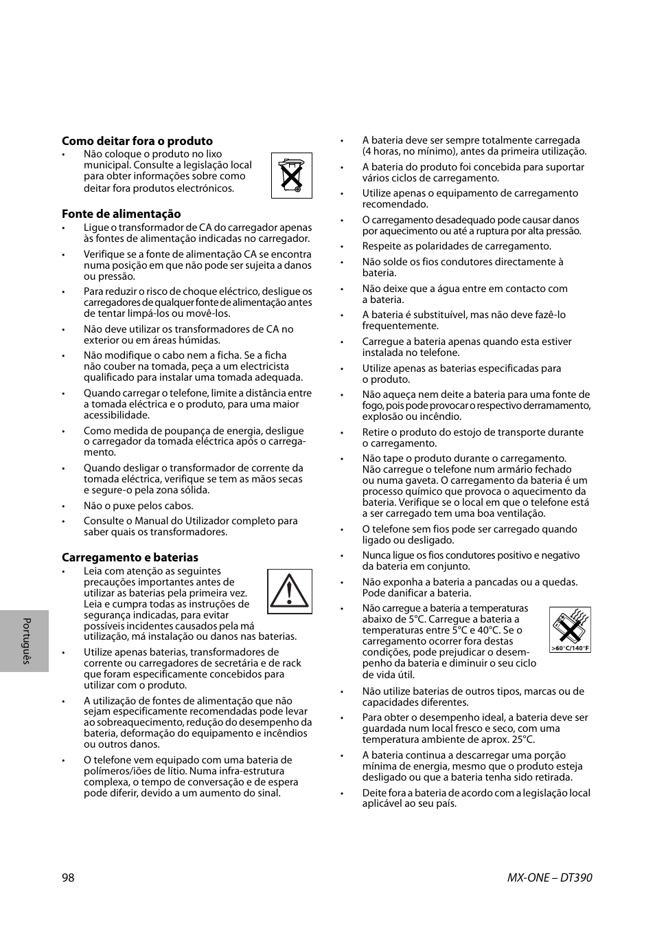 AASTRA DT390 for MX-ONE Quick Reference Guide User Manual | Page 98 / 148