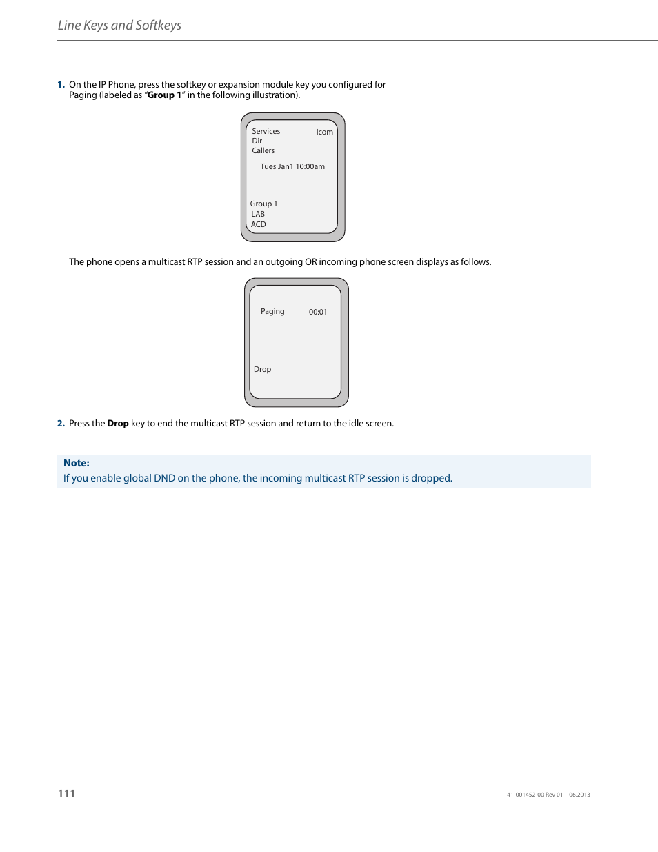 Line keys and softkeys | AASTRA 6737i User Guide EN User Manual | Page 118 / 214