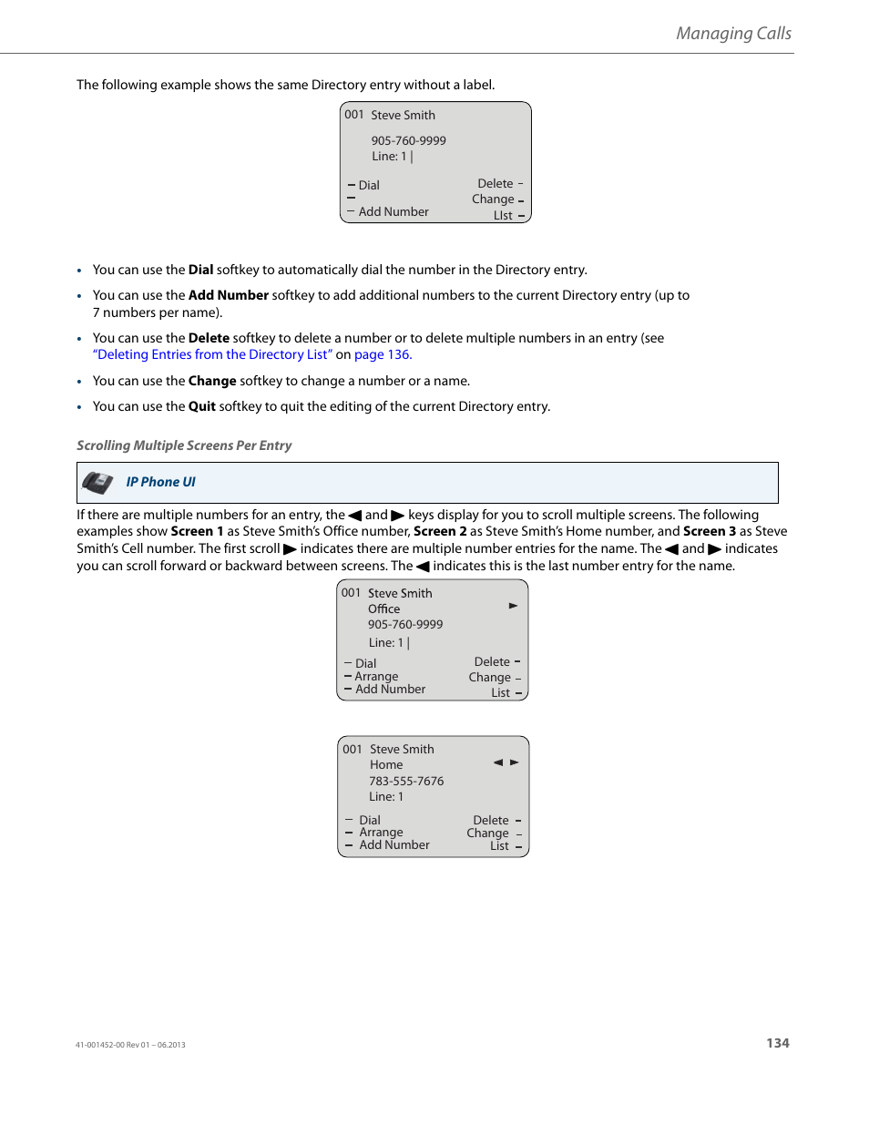 Managing calls | AASTRA 6737i User Guide EN User Manual | Page 141 / 214